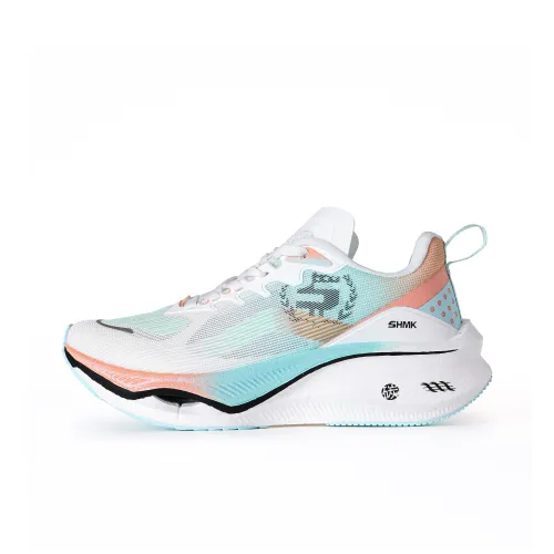 SHMK SUPREME Feiwing 2,0 Беговые кроссовки Низкий Топ SS1007 5 Белый Синий Оранжевый Мужской