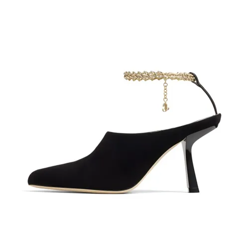 Jimmy Choo Betha 85 Узкий каблук Высокие каблуки Женские Черный