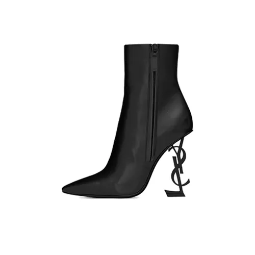 SAINT LAURENT Ботильоны 11 см Женские Черные