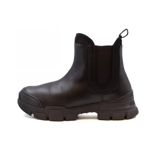 MOSCHINO Челси Женские Черный