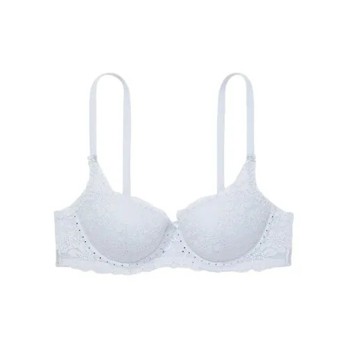 Victoria's Secret Date Розовый Бюстгальтер Женский Светло-Синий