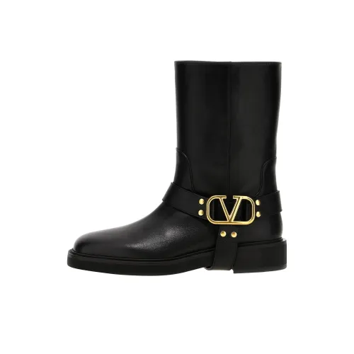 Valentino Vlogo Signature GARAVANI Ботильоны Женские Черные