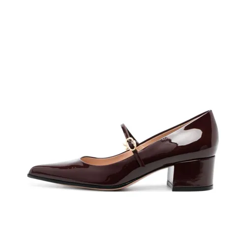 GIANVITO ROSSI Высокие каблуки Коричневый Женские