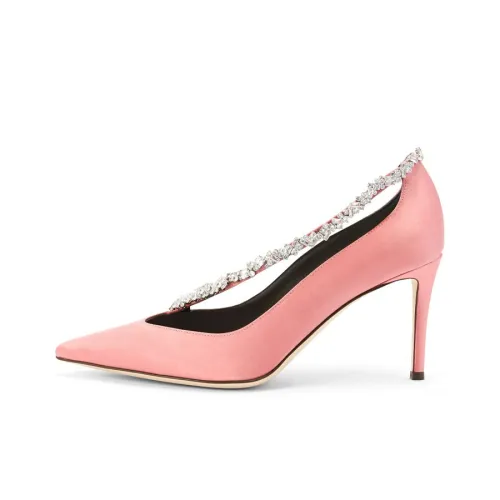 Giuseppe Zanotti GZ Filipa Узкий каблук Высокие каблуки 8,5 см Женские Розовый