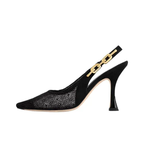 LOUIS VUITTON Sparkle Высокие каблуки Черные Женские