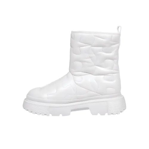 HOGAN H619 Ботильоны Женские Белые