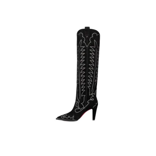CL Knee-High Boots 8,5cm Женские Черные