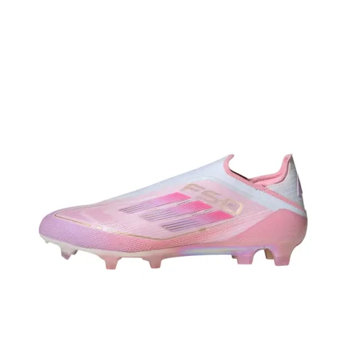 Lamine Yamal x Adidas F50 Series Slip-Resistant Abrasion-Resistant Football Cleats Unisex Pink Purple