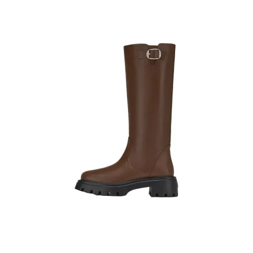 Stuart Weitzman SW Emerson Женские высокие сапоги Коричневый