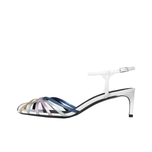 CELINE Туфли на высоком каблуке 5 см Женские Белые