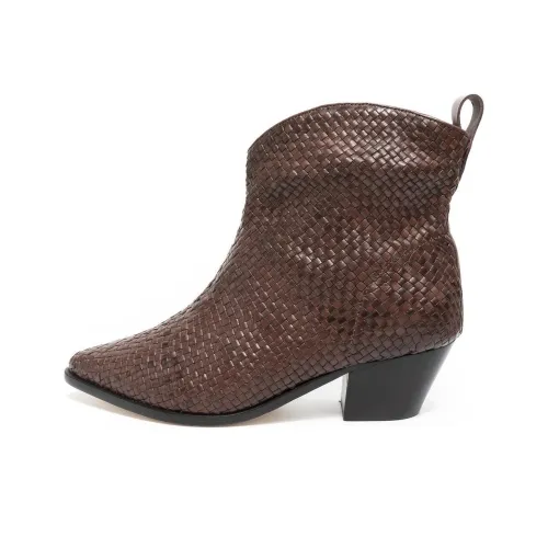 Sarah Chofakian Valentina Ботильоны 4,5 см Женские Умбра