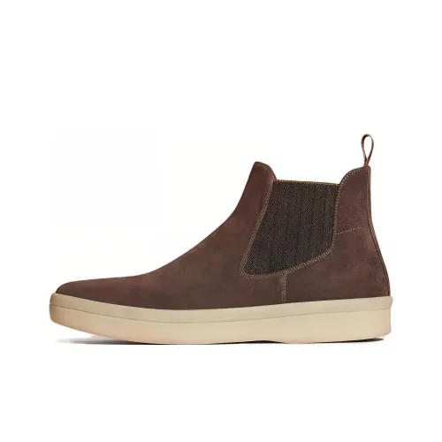 Loro Piana Ultimate Walk Chelsea Brown Men's