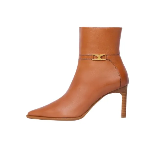 CELINE Ботильоны Женские Коричневый