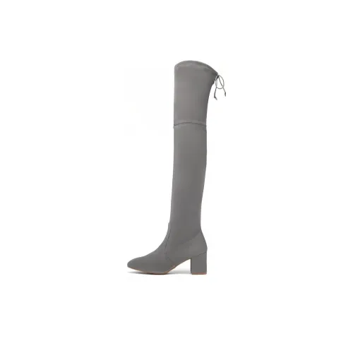Stuart Weitzman SW Over The Knee Boots 6 см Женские Серые