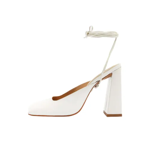 Schutz Rosie Песочные часы Высокие каблуки 10,8 см Женские Белые