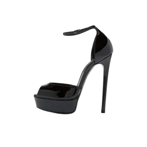 Casadei Низкий каблук One ремешок Сандалии Женские Черные