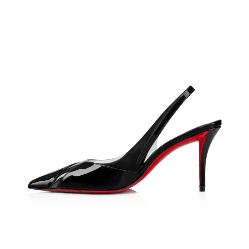 Christian Louboutin Высокие каблуки Черно-красные Женские