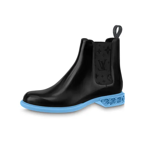 LOUIS VUITTON Формальный Короткий Челси Мужской Черный