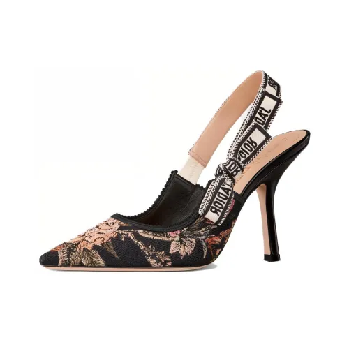 DIOR J'Adior Узкий каблук Высокие каблуки 10 см Женские Черный Коричневый