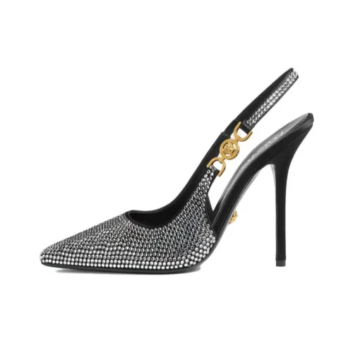 VERSACE Medusa '95 Высокие каблуки Белый черный Женские