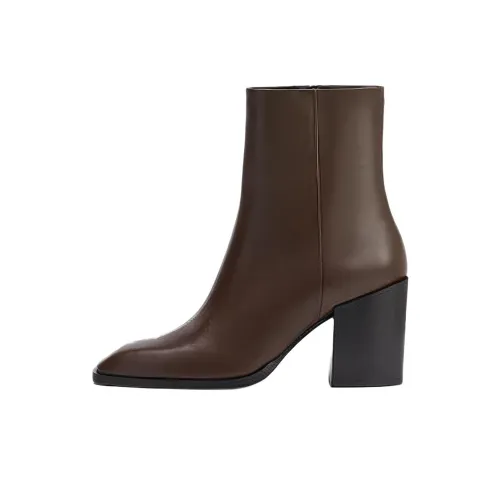 Aeyde Leandra Ботильоны 7,5 см Женские Коричневый Черный