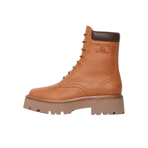 CELINE Ботильоны Женские Коричневый