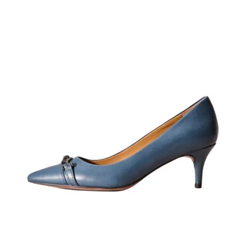 COACH Lauri Узкий каблук Высокие каблуки 5,7 см Женские Джинсовый