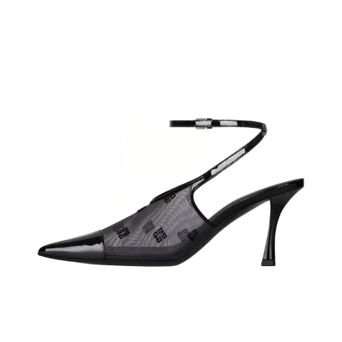 Givenchy 4G Высокие каблуки Черные Женские