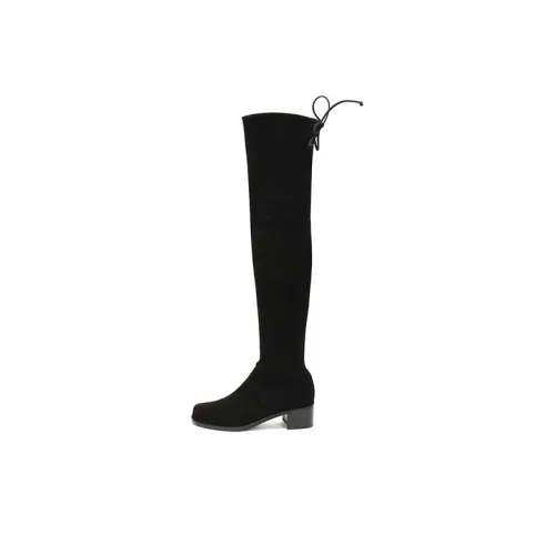 Stuart Weitzman SW Midland Over The колено ботинки женские черный