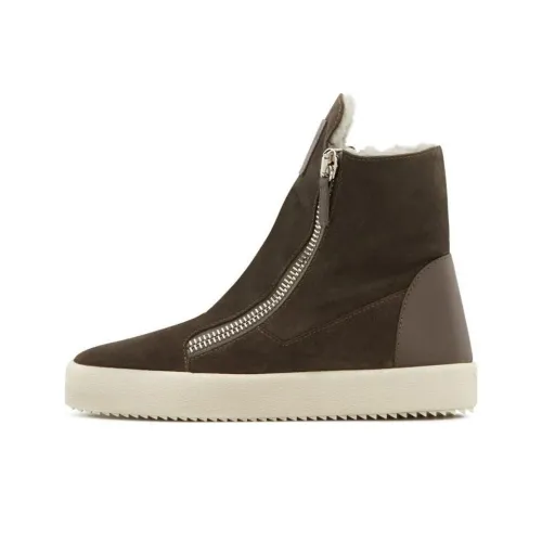 GIUSEPPE ZANOTTI Ботильоны Серые Женские