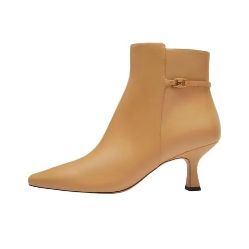 COACH Bottine Rebecca Botильоны 6,4CM Женские Желтые