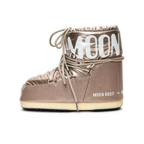 MOON BOOT Термические Короткие Снежные Ботинки Унисекс Розовые