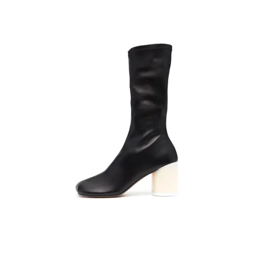 MM6 MAISON MARGIELA MID Голень Ботинки 8 см Женские Черный