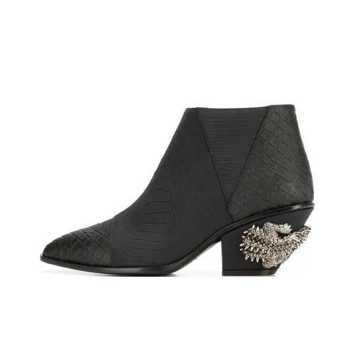 Giuseppe Zanotti GZ Kevan Ботильоны Женские Черные