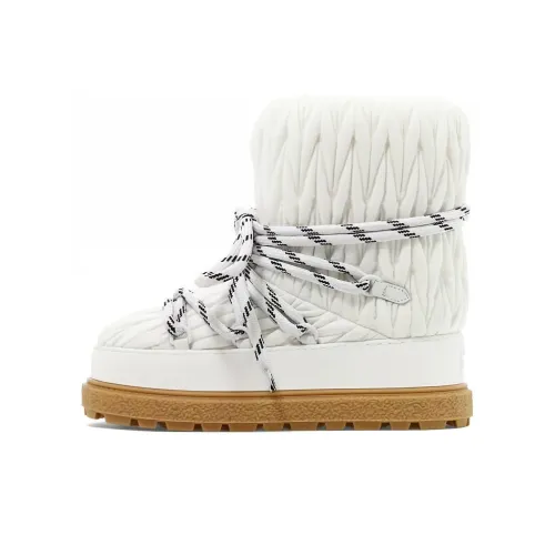 MIU MIU Ботильоны Женские Белые