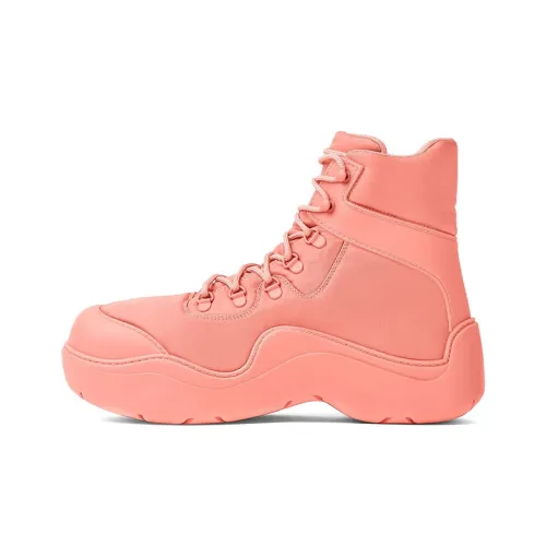 Bottega Veneta Puddle Bomber Короткий Аутдор Мужской Розовый