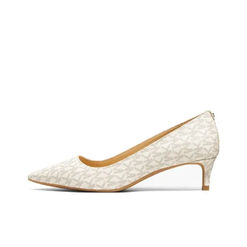 MICHAEL KORS ALINA Узкий каблук Высокие каблуки Женские Ванильный белый