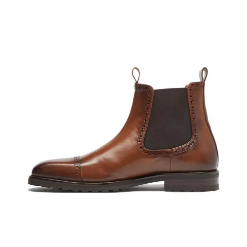 Oliver Sweeney Короткий Челси Мужской Темно-коричневый