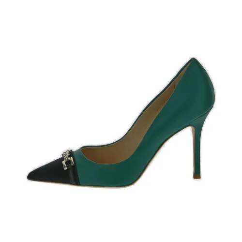 Elisabetta Franchi Высокие каблуки Яшмовый Женские