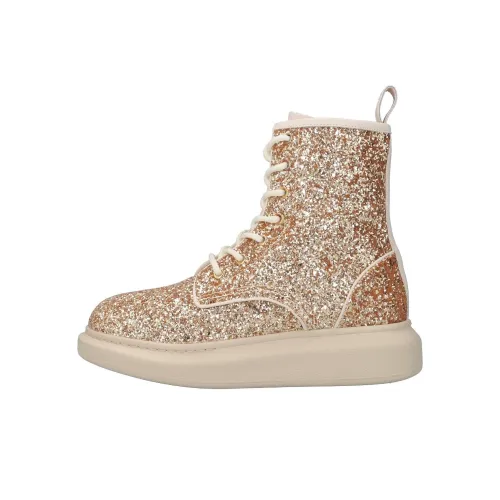 Alexander McQueen Hybrid Ботильоны Розовые Женские