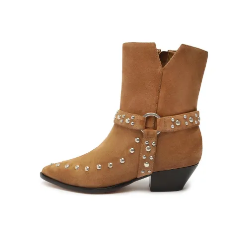 Schutz Rhiannon Ботильоны 4CM Женские Коричневый