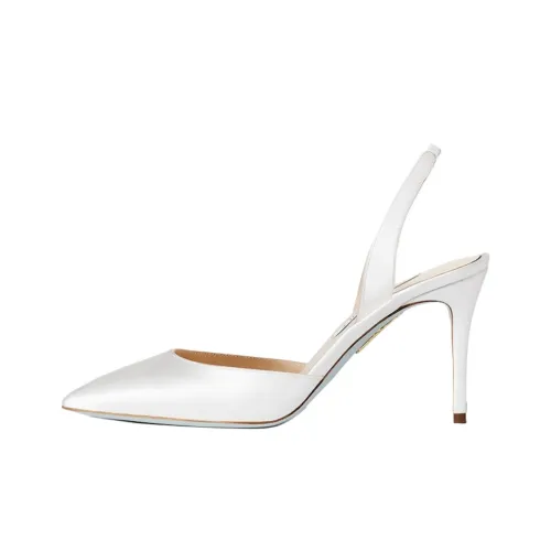 AQUAZZURA Высокие каблуки Белый Женские