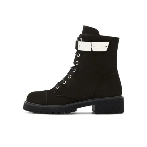 Giuseppe Zanotti GZ Alexa Botильоны 4CM Женские Черные