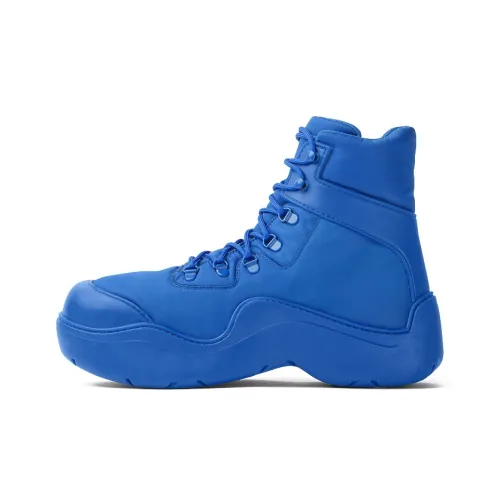 Bottega Veneta Puddle Короткий MID Голень Аутдор Женский Синий