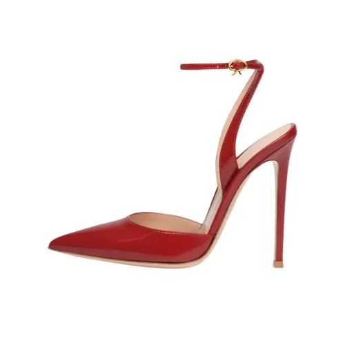 GIANVITO ROSSI Высокие каблуки Красный Женские