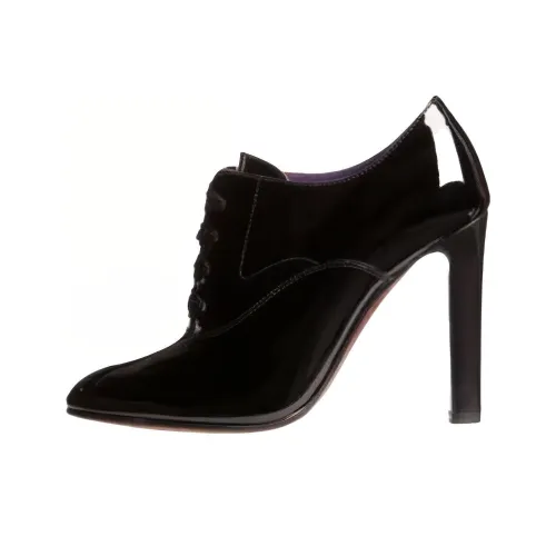 Polo Ralph Lauren Грубый каблук Высокие каблуки 10 см Женские Черный