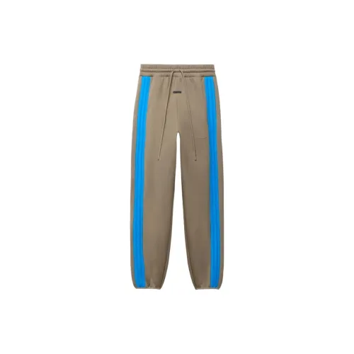Fear Of God Athletics Adidas Co Branded Paragraph Хаки Мужские Вязаные Тренировочные Штаны