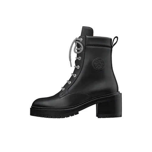 HERMES Ботильоны Женские Черные