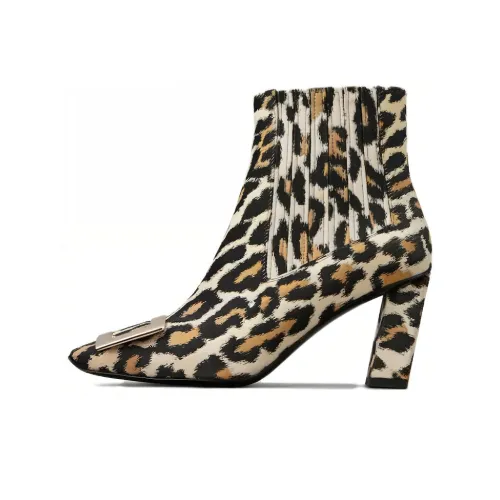 Roger Vivier Ботильоны 7 см Женские Коричневые