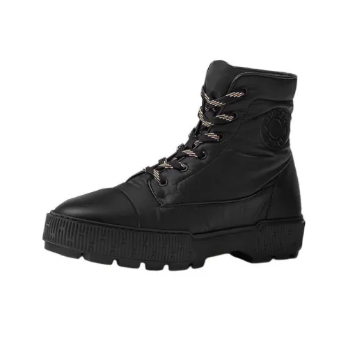 HERMES Свежий Модный Ботильоны Мужские Черные